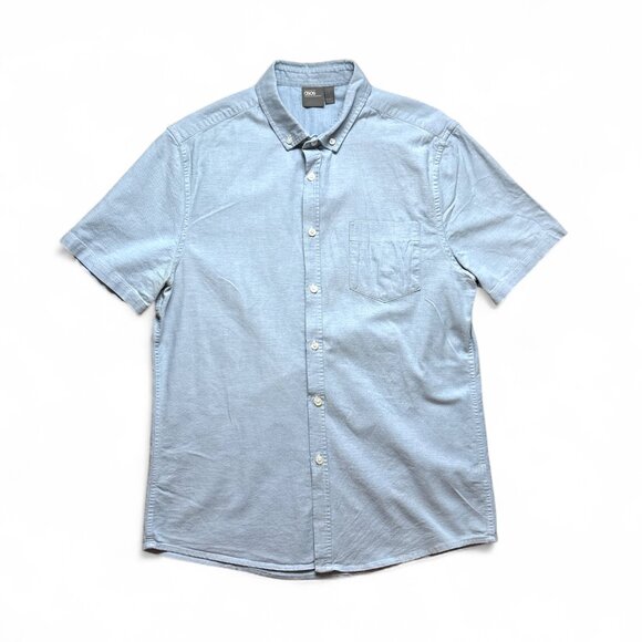 ASOS‎ Light Blue Button Down Shirt - Picture 1 of 3